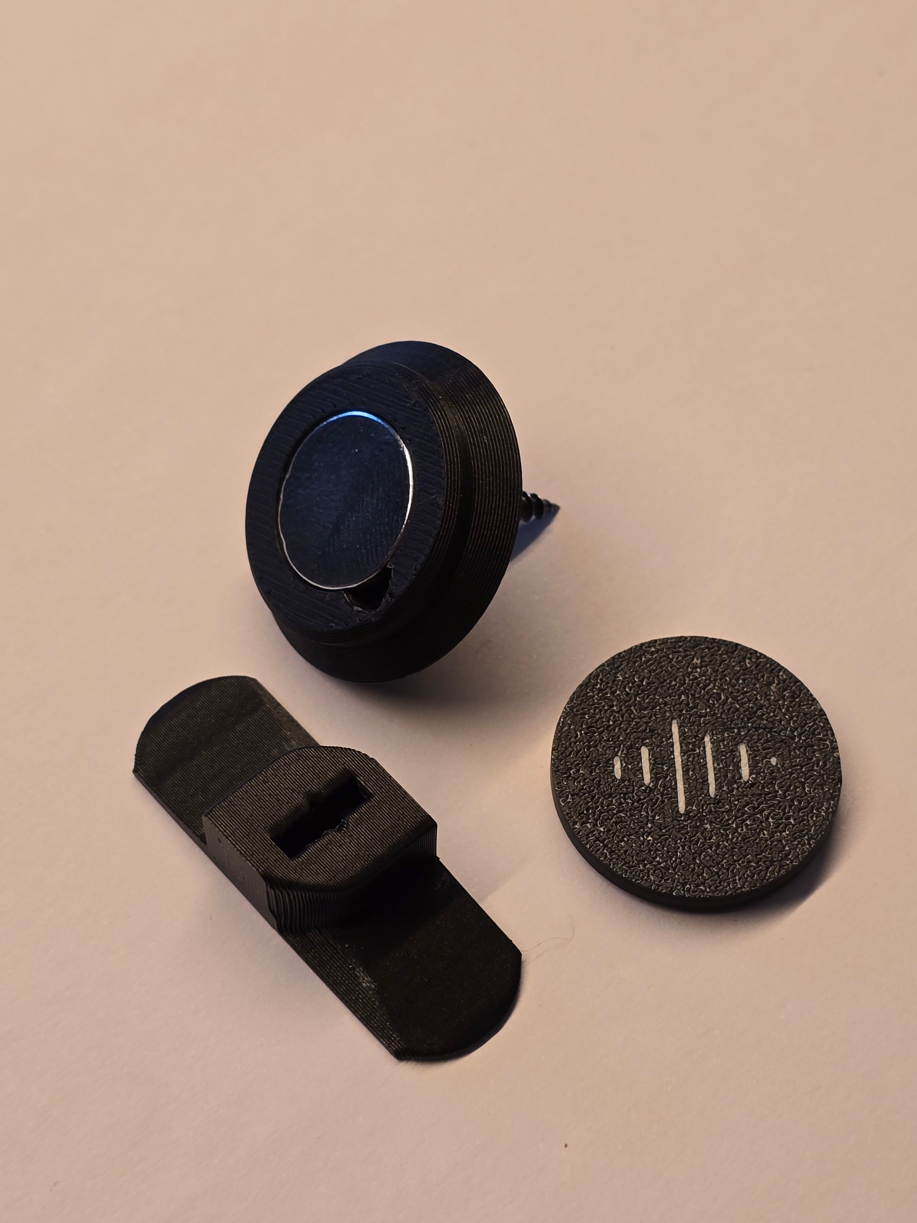 Magneetclip voor akoestische panelen - 4-pack - Installatietype: Muurclip