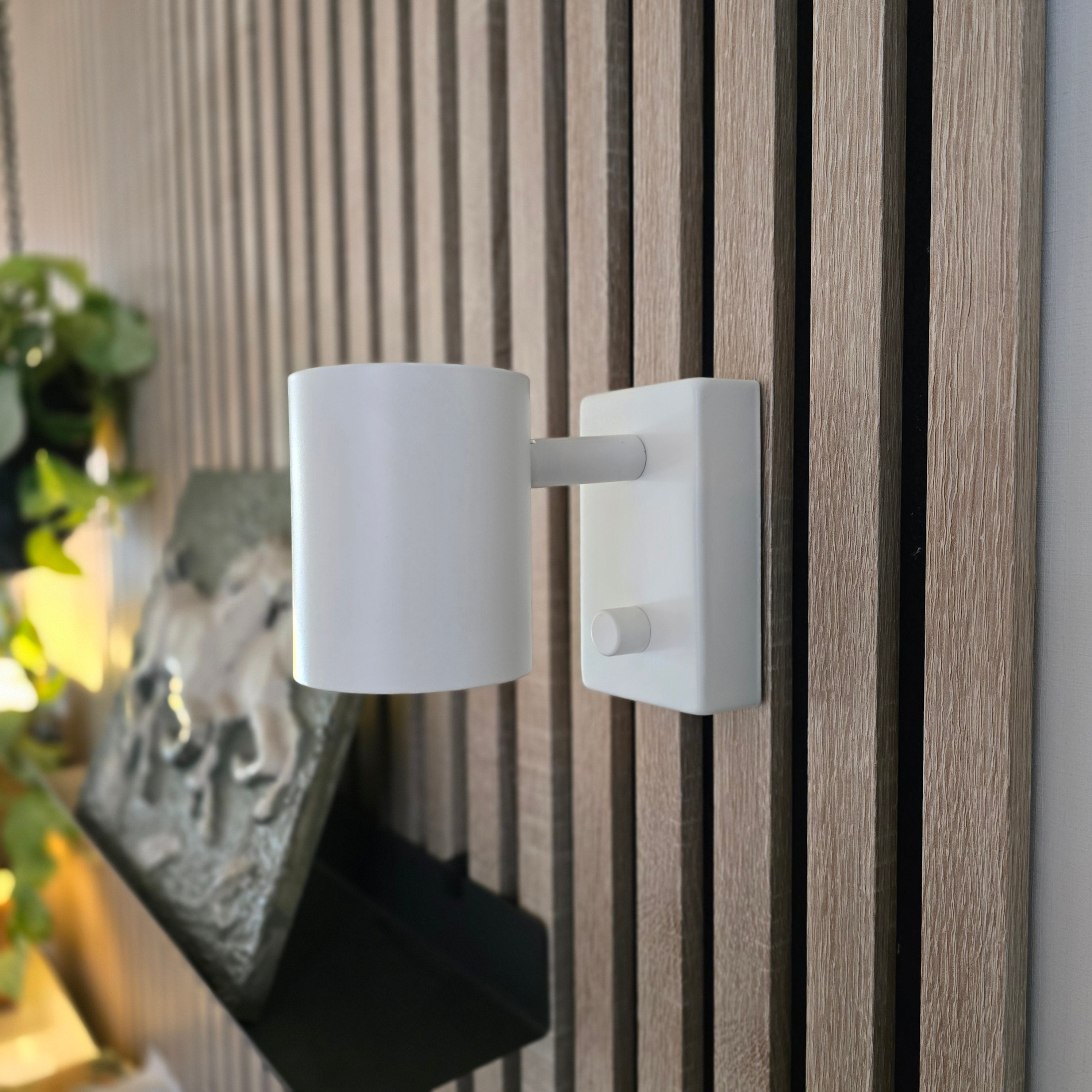 Akoestische paneel wandclips voor IKEA Nymane wandlamp - Installatietype: Wandclip