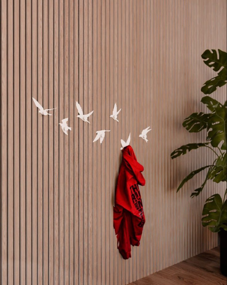Vogel kleerhangers (set van 7) voor akoestische panelen - Installatietype: Muurclip