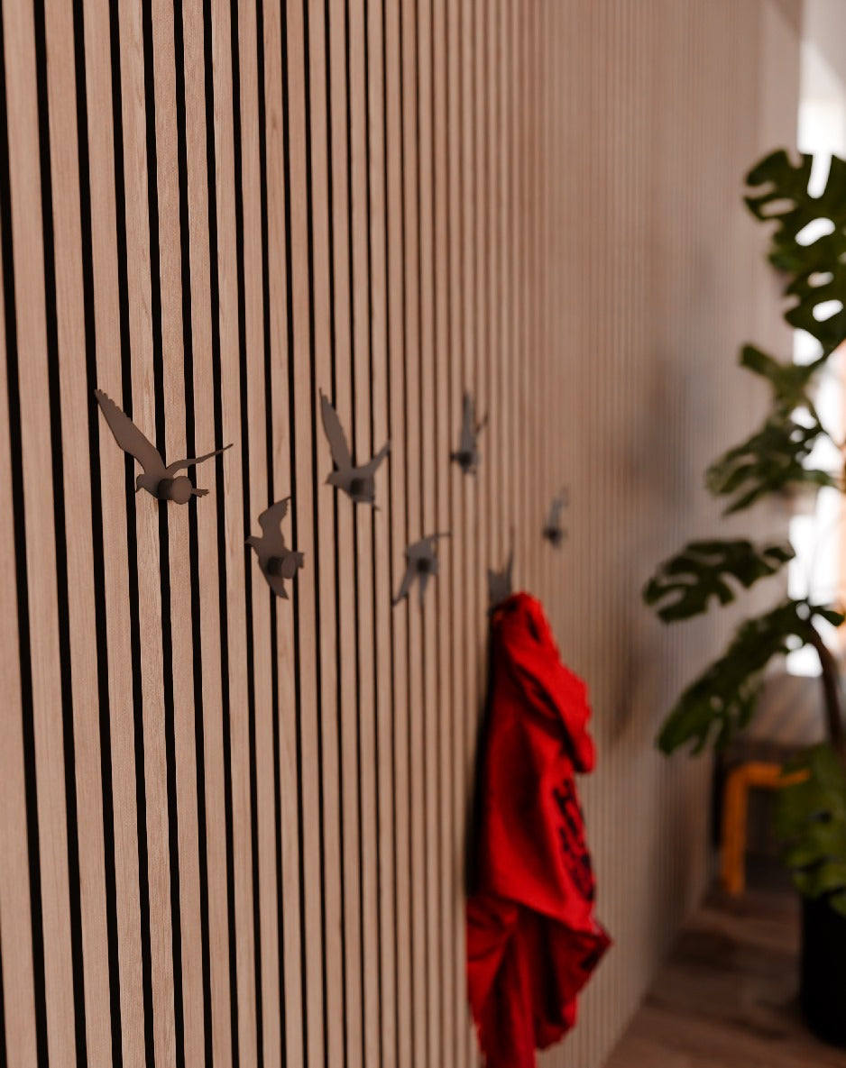 Vogel kleerhangers (set van 7) voor akoestische panelen - Installatietype: Muurclip