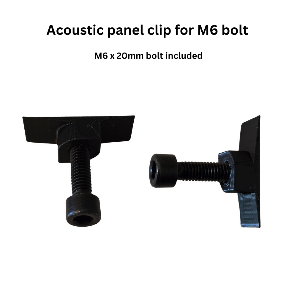 Muurclip voor M6-bout - Installatietype: Muurclip
