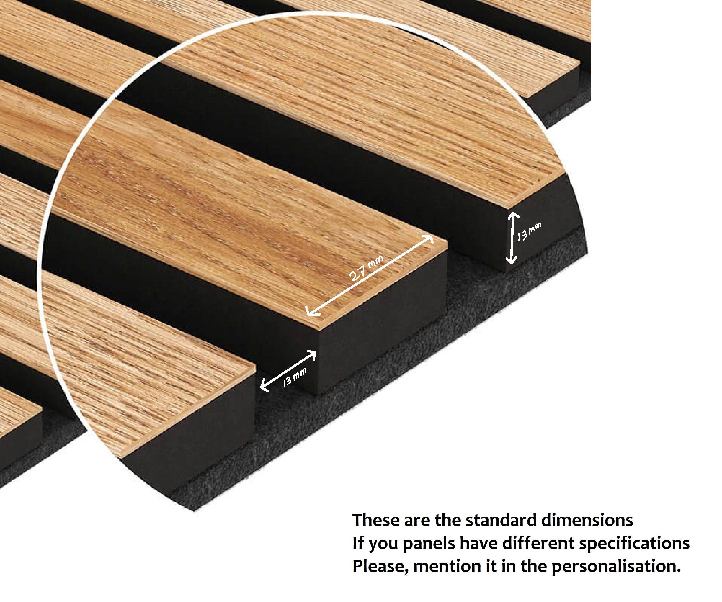 Plantenhouder/ring voor akoestische panelen - Installatietype: Muurclip