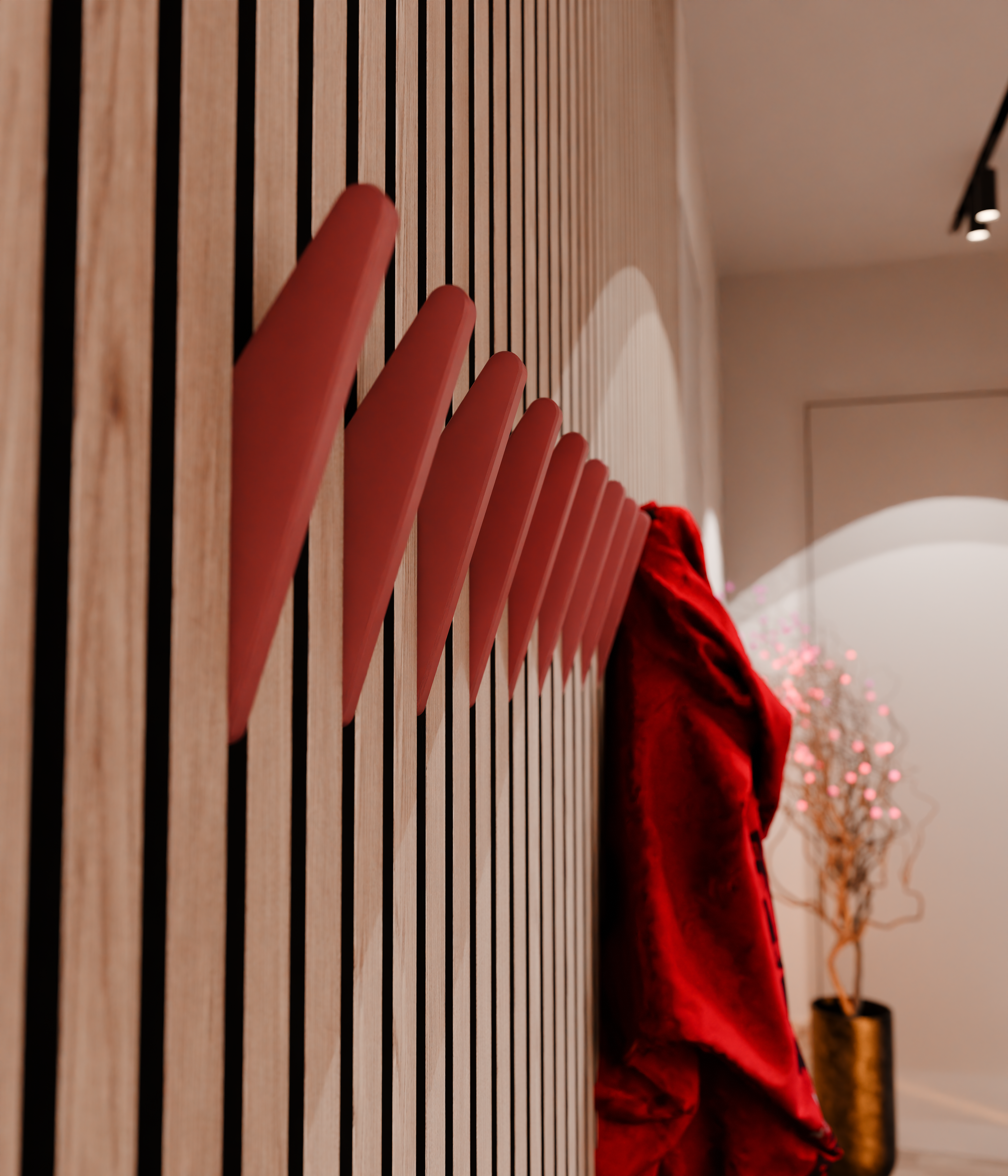 Triangle Hook for Acoustic Panels - Installation type: Wall Clip